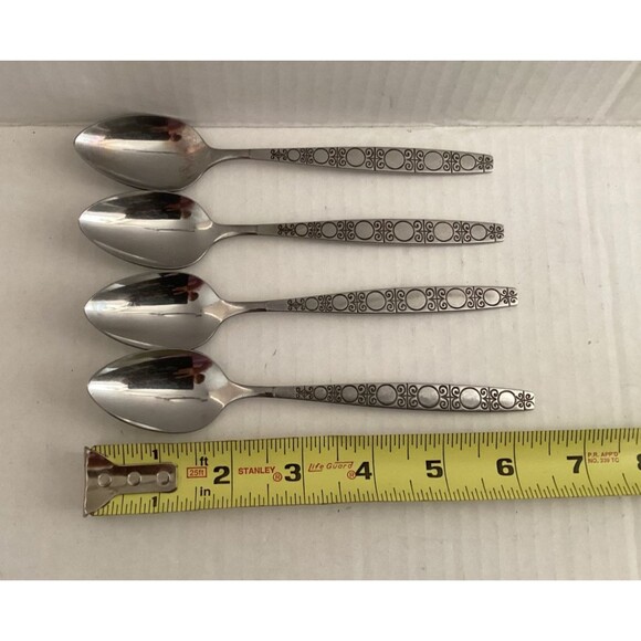 Lot Oxford Hall Stainless Flatware Japan OXH140 Discontinued 17 Pieces - Picture 6 of 7